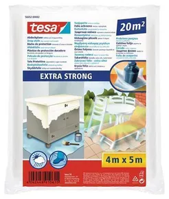 Zakrývacia fólia Extra Strong 56652, extra pevná, 5 m x 4 m, TESA
